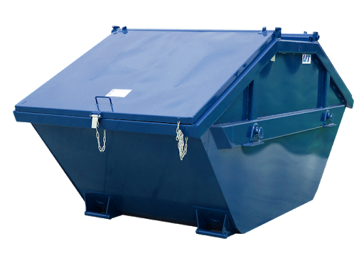 Mulden mit Deckel 10m3