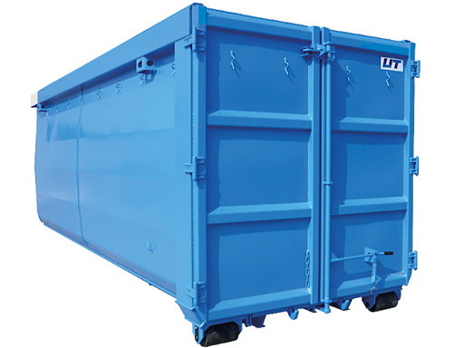 Mulden mit Deckel 30m3